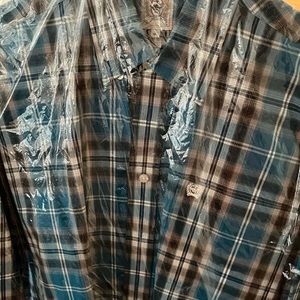 Cinch long sleeve button up. Size M.